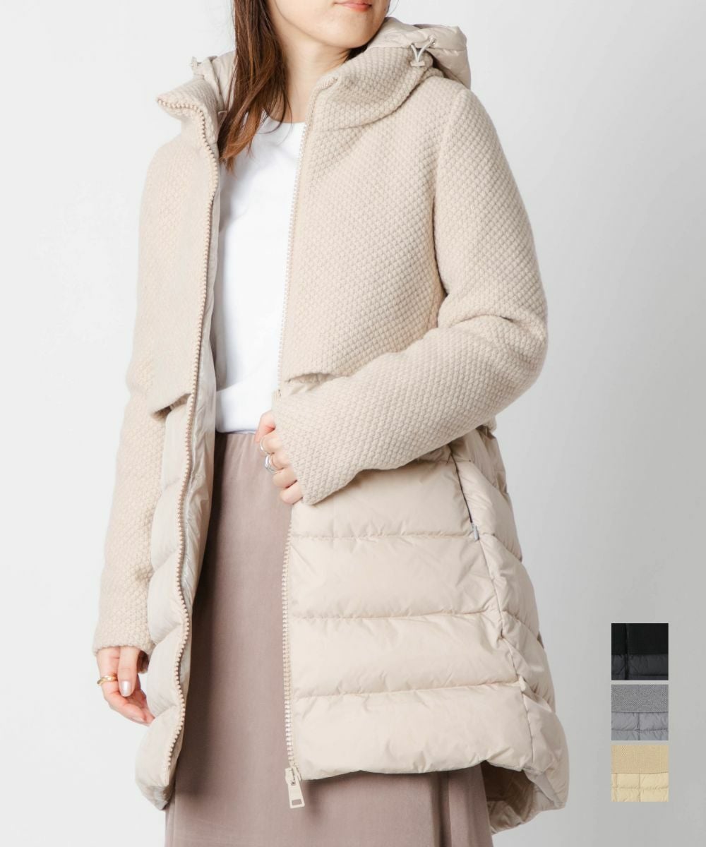 HERNODIAGONAL WOOL AND NUAGE PARKA ダウンコート | U-STREAM HERNODIAGONAL WOOL AND NUAGE PARKA ダウンコート | U-STREAM