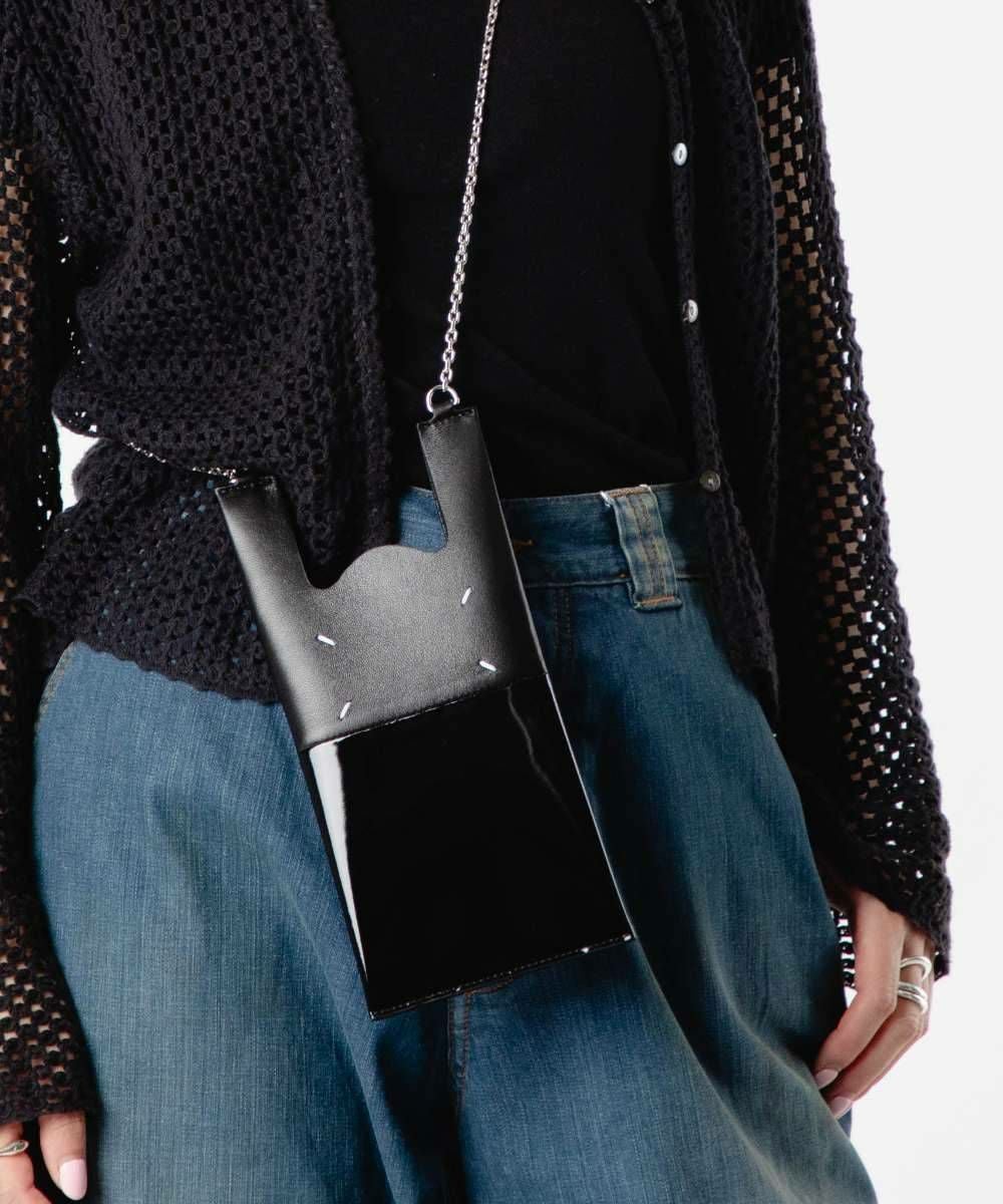 MAISON MARGIELAPHONE NECK POUCH WITH CHAIN ショルダーバッグ | U-STREAM