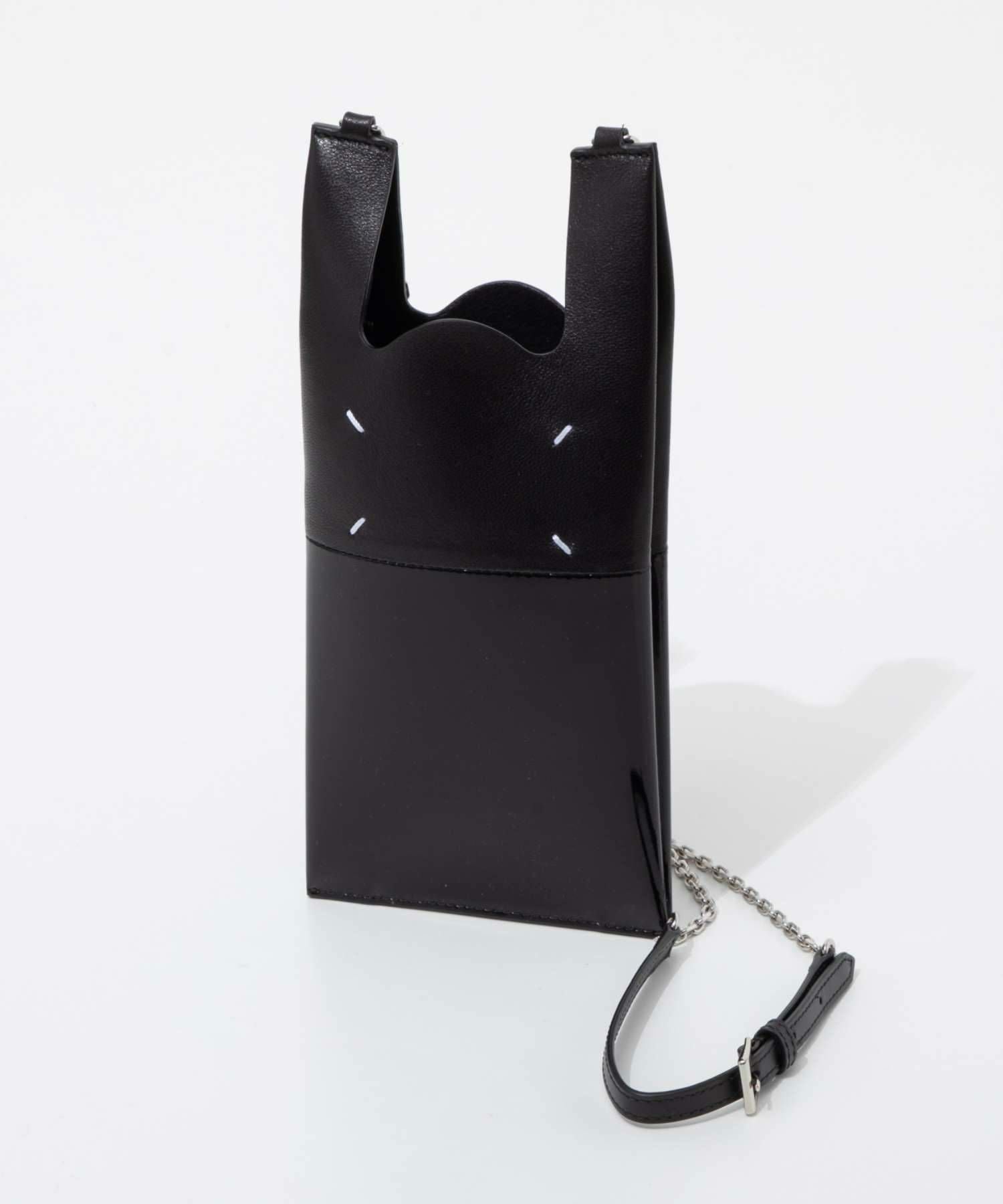 MAISON MARGIELAPHONE NECK POUCH WITH CHAIN ショルダーバッグ | U-STREAM