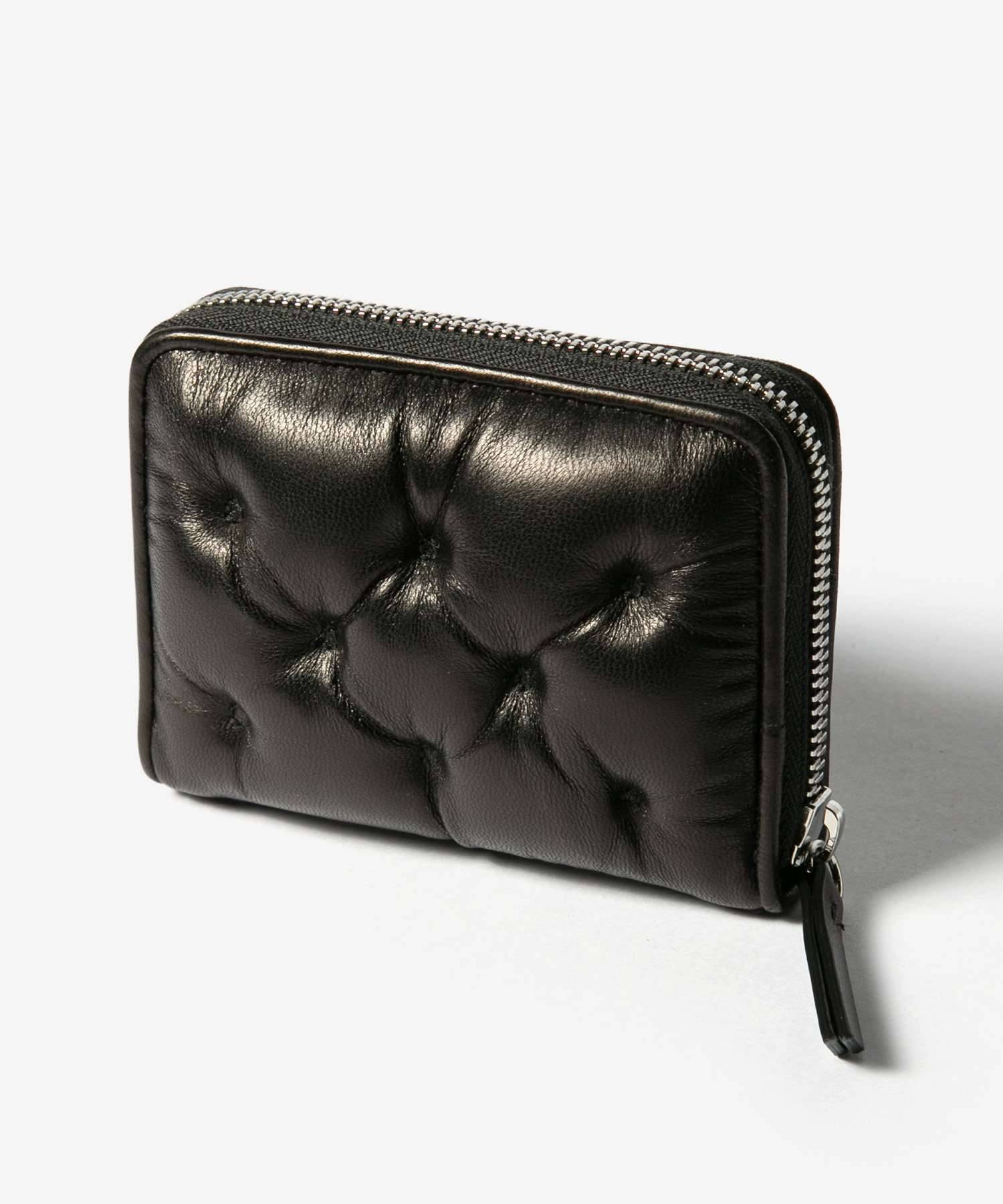 MAISON MARGIELAGLAM SLAM COIN HOLDER ZIP AROUND WITH KEYRING