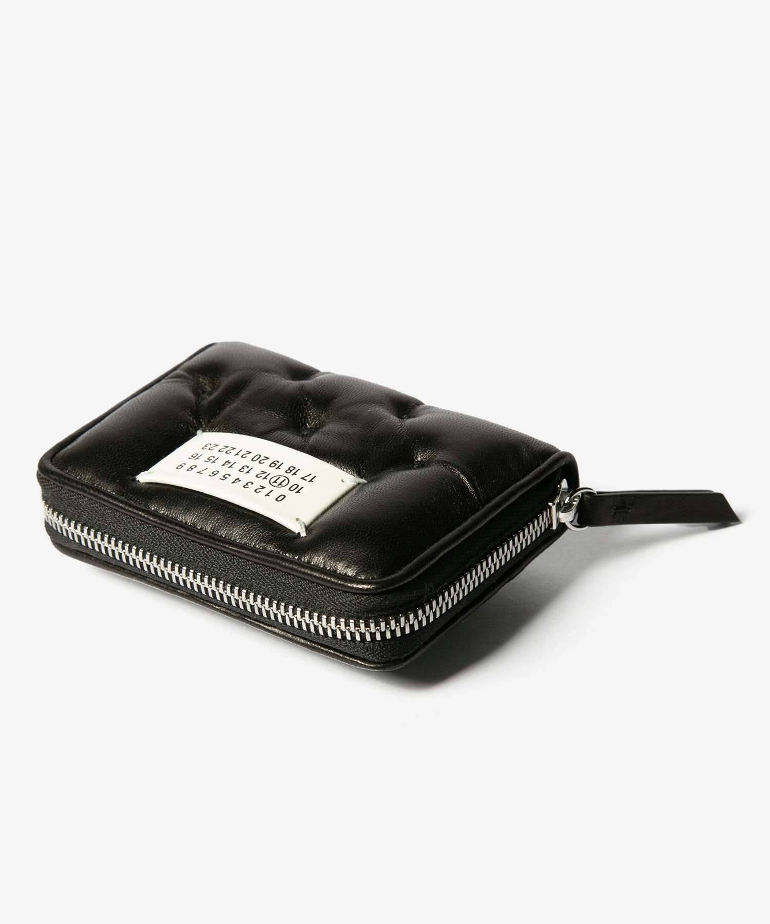 MAISON MARGIELAGLAM SLAM COIN HOLDER ZIP AROUND WITH KEYRING