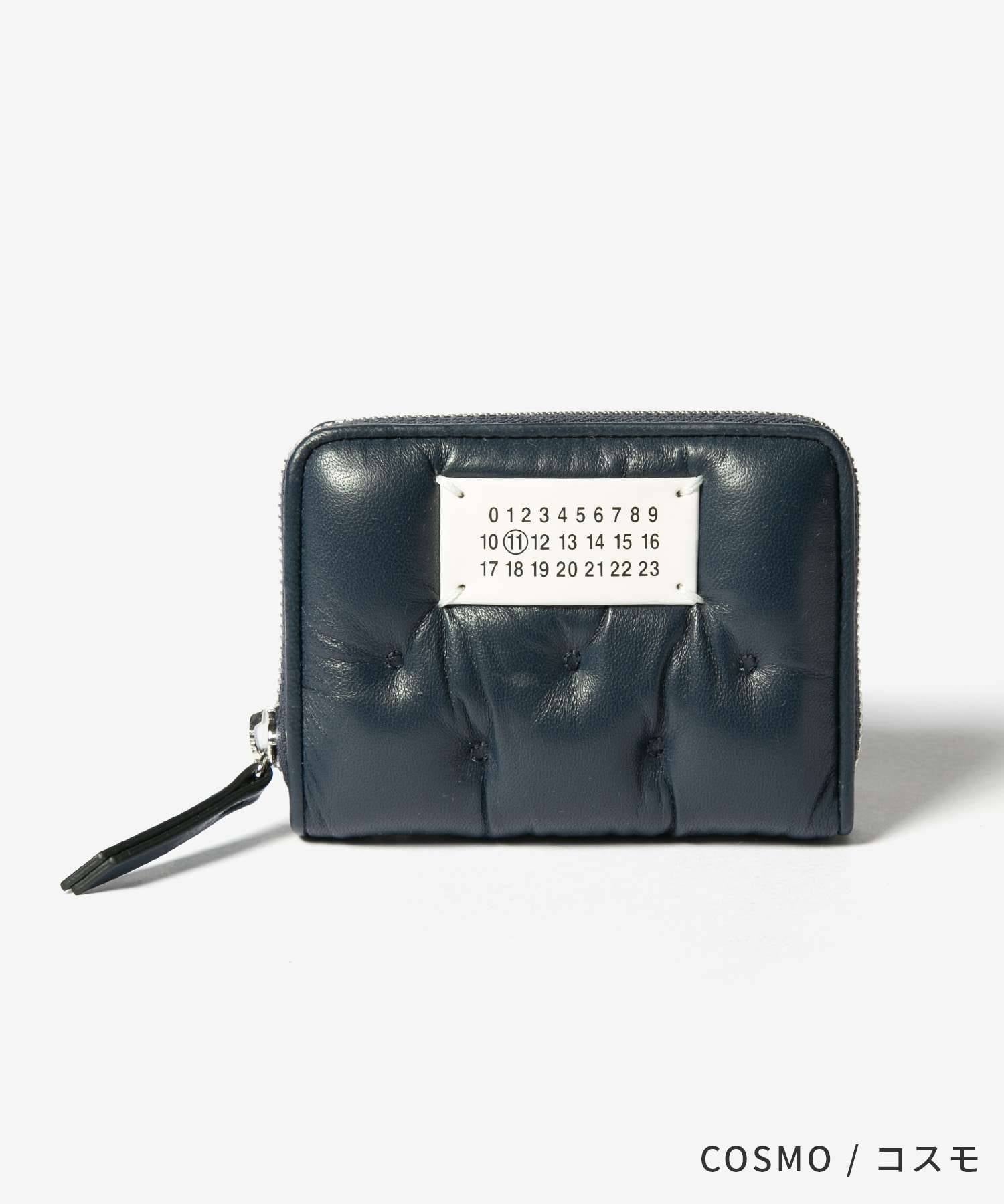 MAISON MARGIELAGLAM SLAM COIN HOLDER ZIP AROUND WITH KEYRING