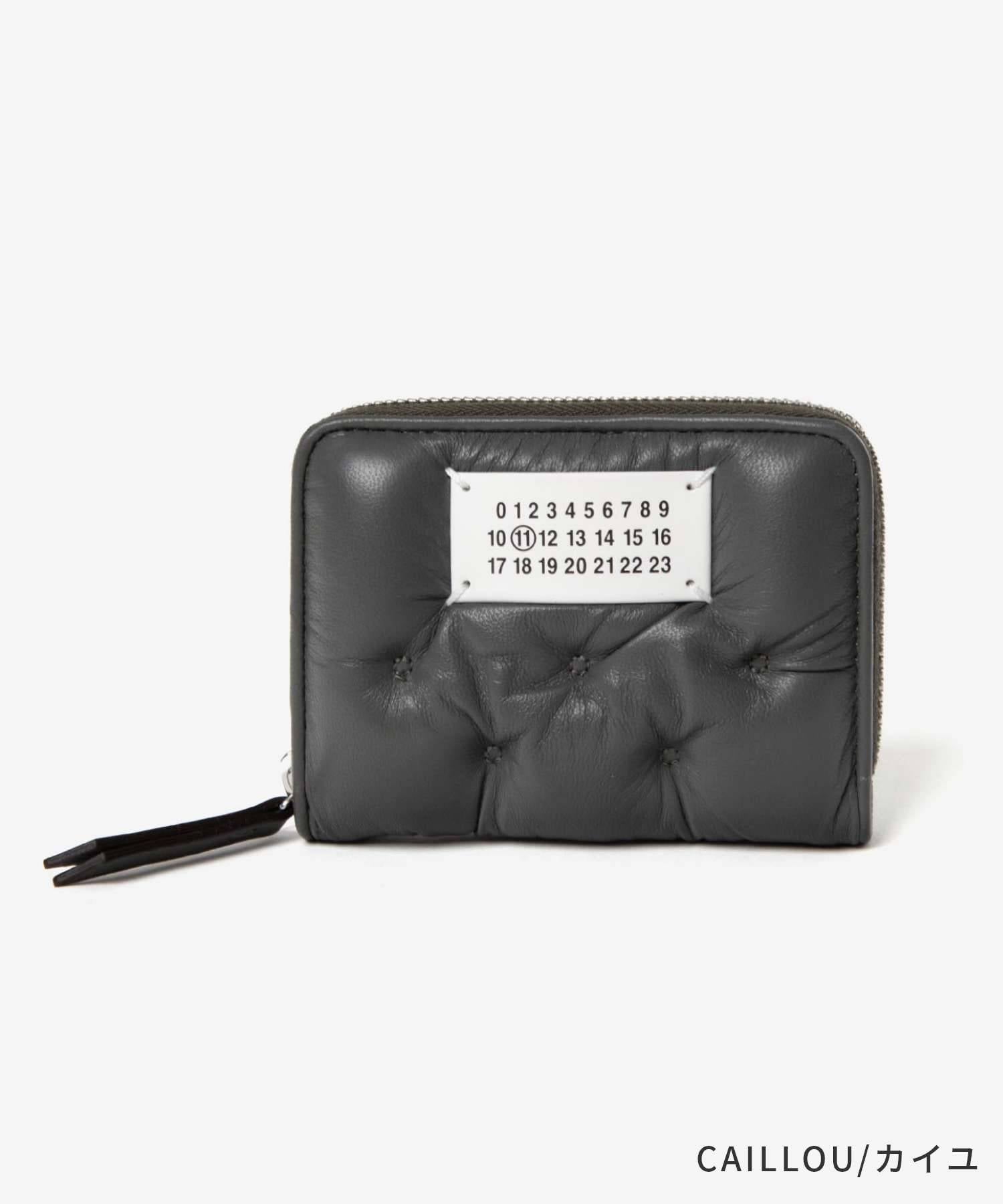 MAISON MARGIELAGLAM SLAM COIN HOLDER ZIP AROUND WITH KEYRING