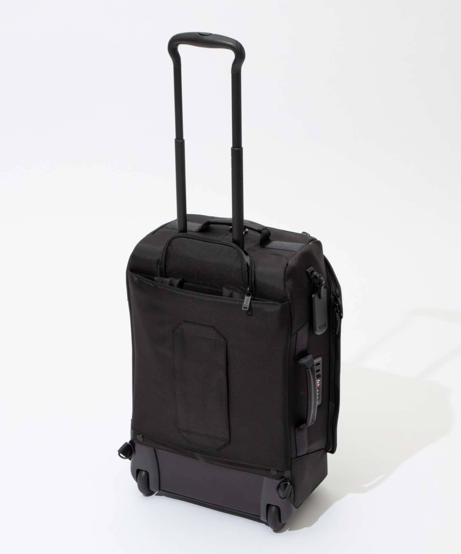 TUMIALPHA BRAVO International 2 Wheel Duffel Backpack Carry On
