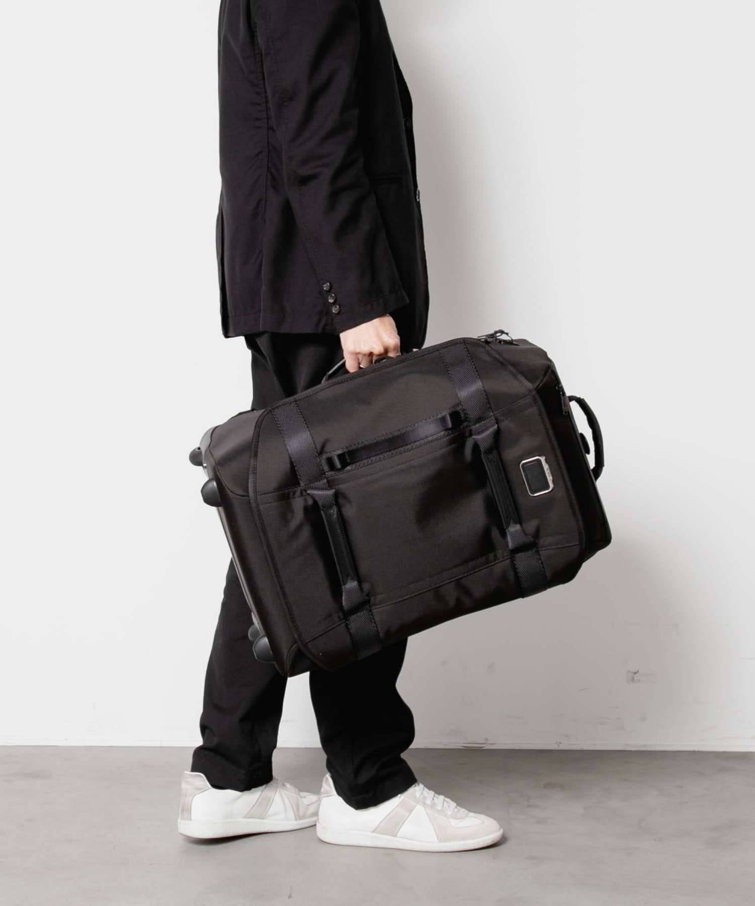 TUMIALPHA BRAVO International 2 Wheel Duffel Backpack Carry On