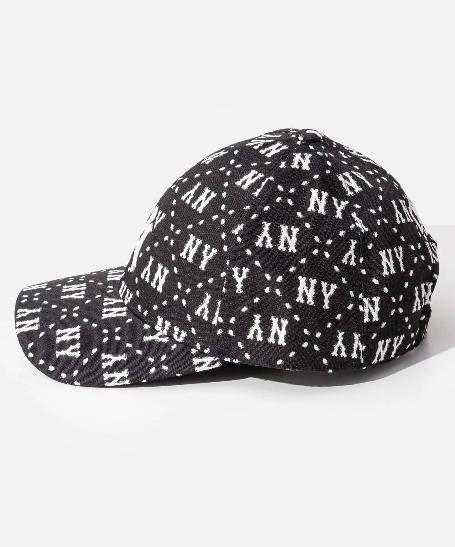 MLB KOREADiamond Monogram Structures Ball Cap BOSTON REDSOX