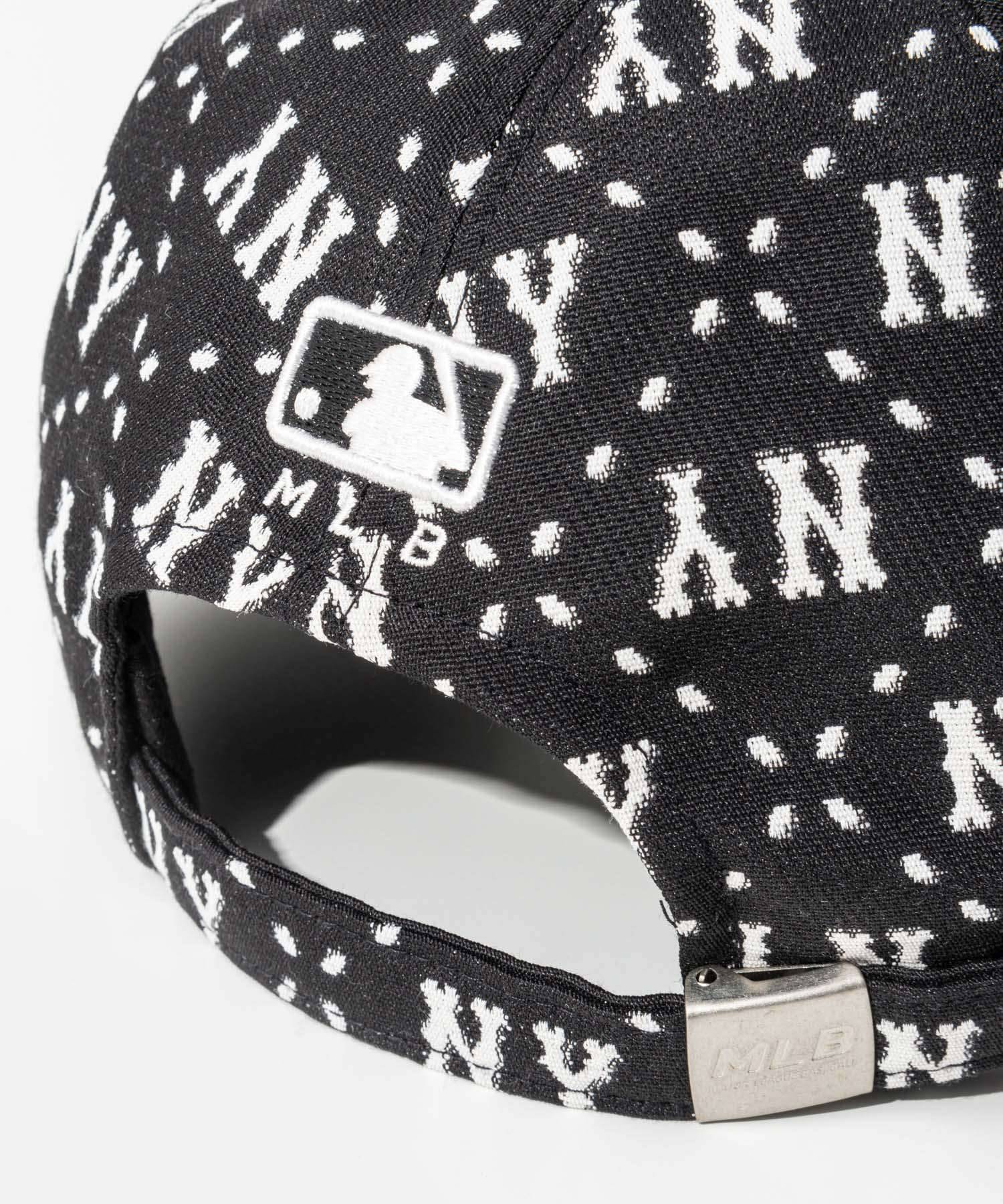 MLB KOREADiamond Monogram Structures Ball Cap BOSTON REDSOX