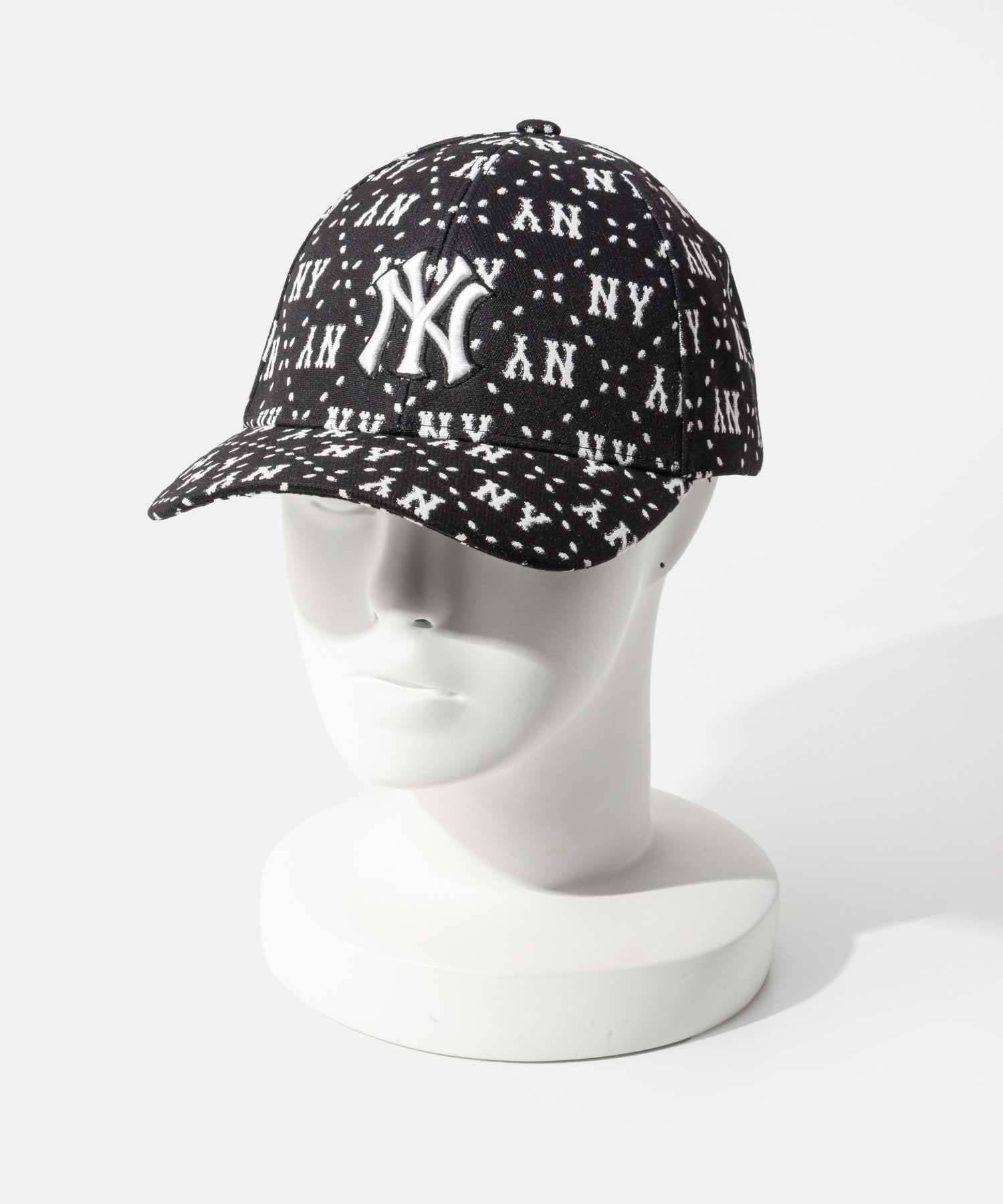 MLB KOREADiamond Monogram Structures Ball Cap BOSTON REDSOX