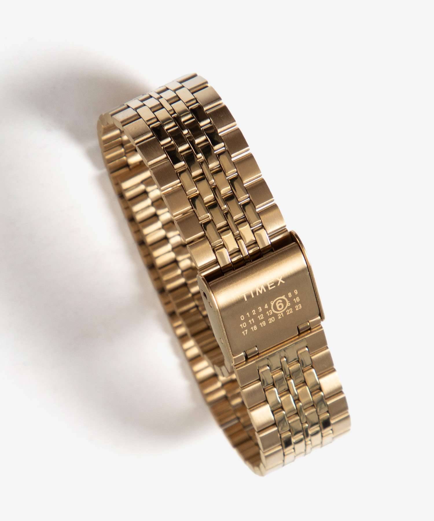 mmm 6つおまとめ商品 MM6MM6 Maison Margiela × TIMEX T80 GOLD-TONE GIFT SET W/EXTRA