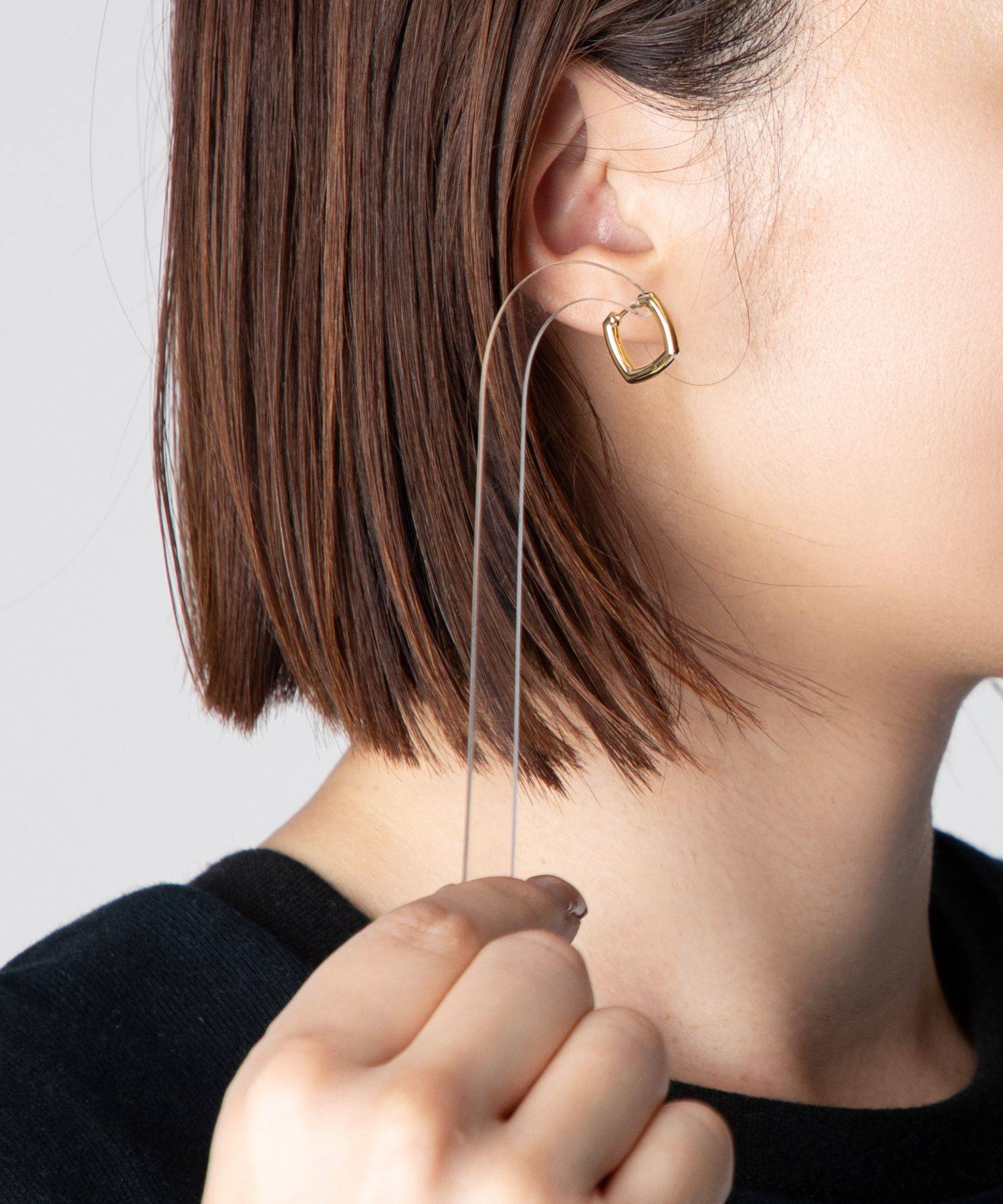 TOM WOODFRAME HOOPS SMALL GOLD フレーム フープス スモール ゴールド