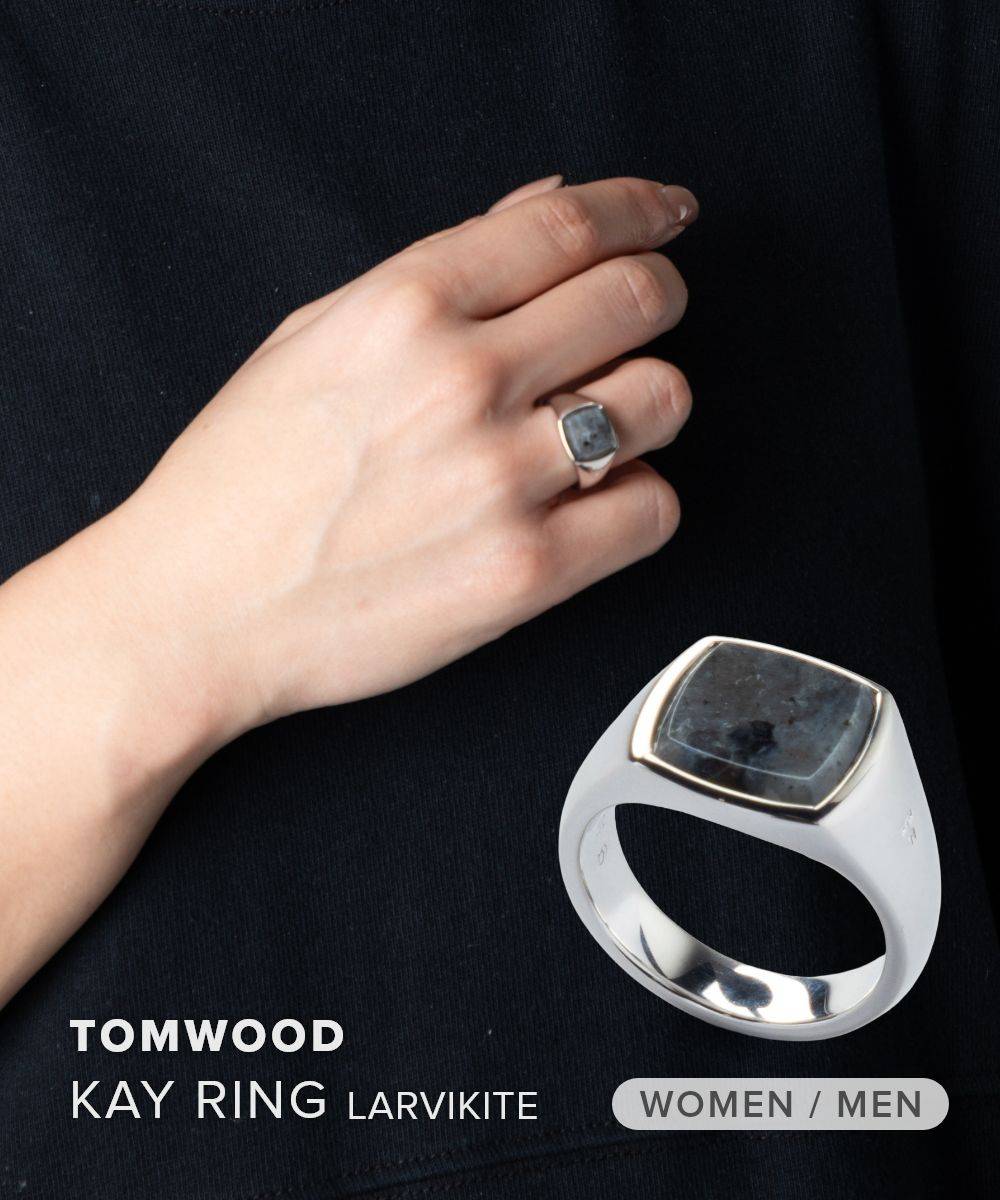TOM WOODKAY RING LARVIKITE ケイ リング ラルビカイト リング | U-STREAM